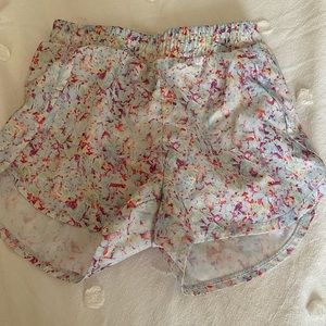 cute patterned athletic shorts!